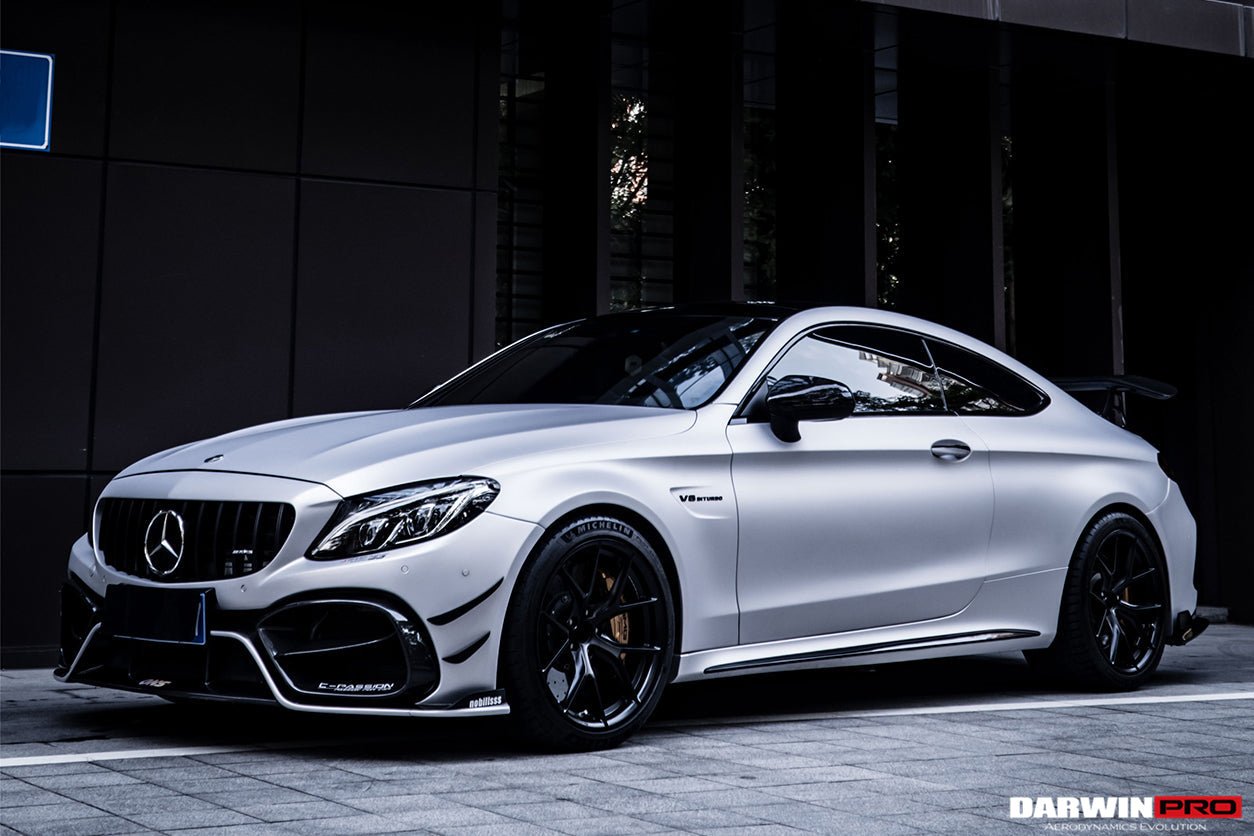 DARWINPRO - MERCEDES BENZ W205 C63 & C6S AMG COUPE 2015 - 2021 PARTIAL CARBON FIBER FULL BODY KIT - Aero Carbon UK