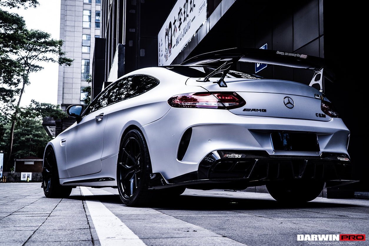 DARWINPRO - MERCEDES BENZ W205 C63 & C6S AMG COUPE 2015 - 2021 PARTIAL CARBON FIBER FULL BODY KIT - Aero Carbon UK