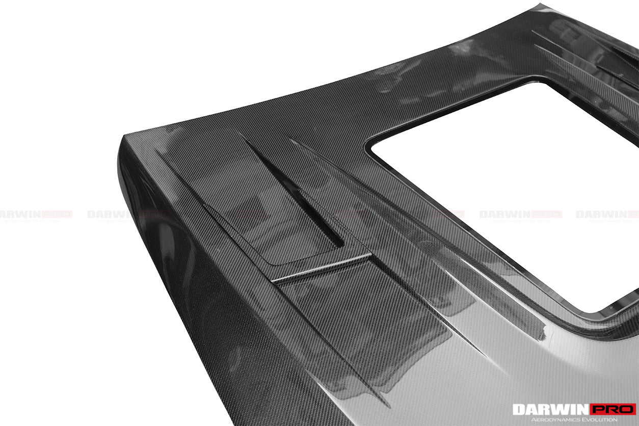 DARWINPRO - MERCEDES BENZ W205 C63 & C6S AMG COUPE 2015 - 2021 PARTIAL CARBON FIBER HOOD BONNET - Aero Carbon UK