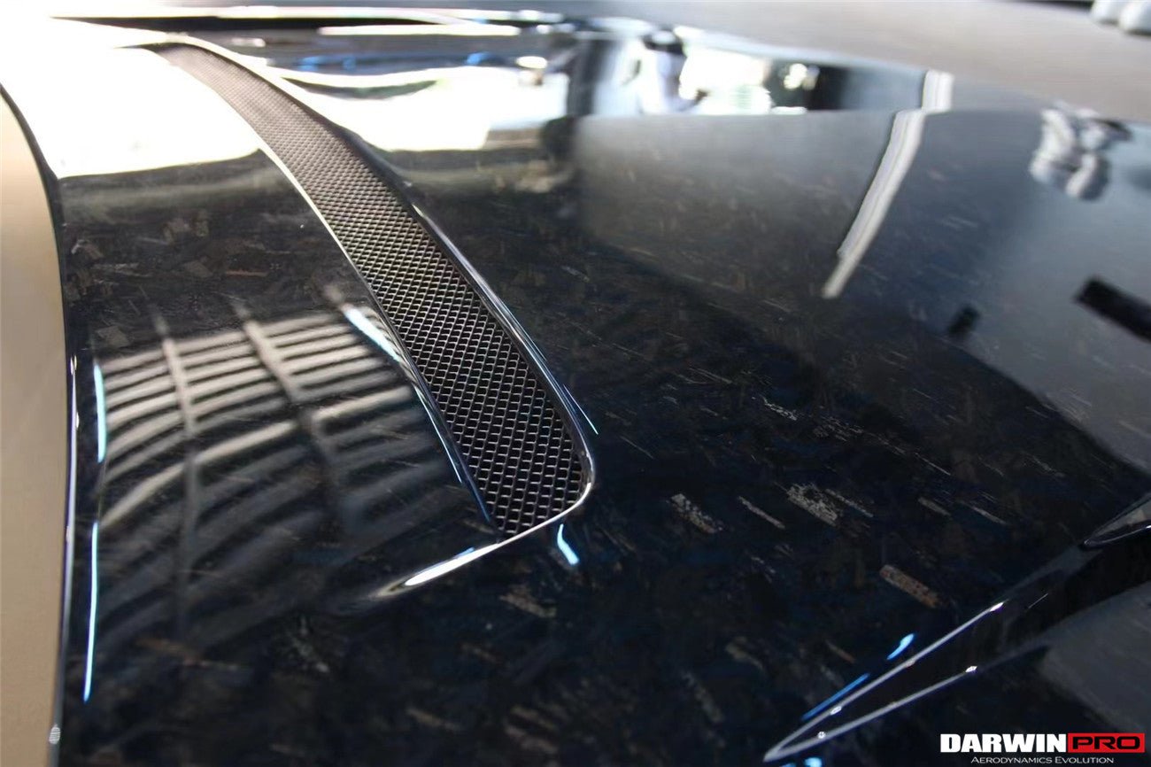 DARWINPRO - MERCEDES BENZ W205 C63 & S AMG COUPE 2015 - 2021 CARBON FIBER BKSS STYLE HOOD BONNET - Aero Carbon UK