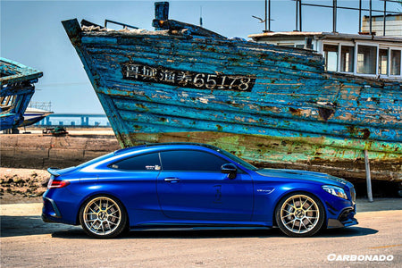 DARWINPRO - MERCEDES BENZ W205 C63 & S AMG COUPE 2015 - 2021 CARBON FIBER FRONT LIP BR STYLE - Aero Carbon UK