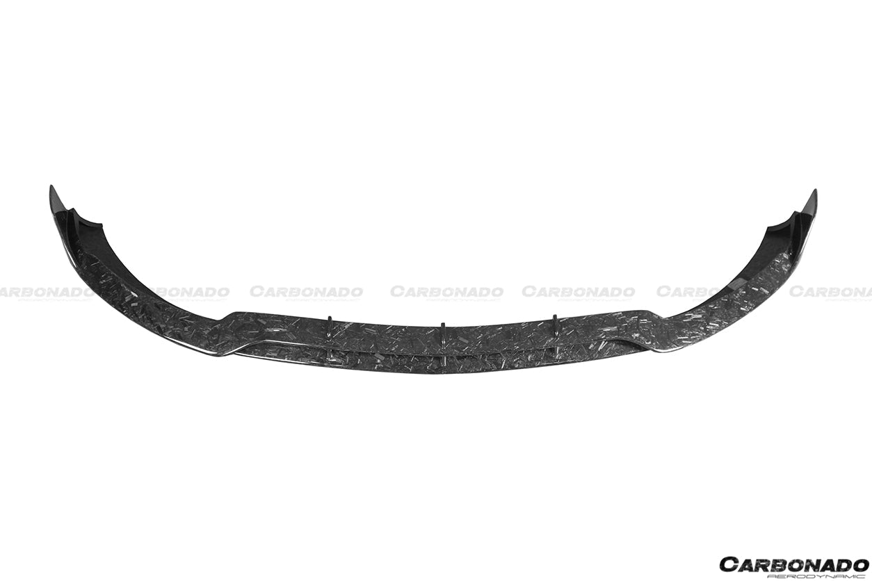DARWINPRO - MERCEDES BENZ W205 C63 & S AMG COUPE 2015 - 2021 CARBON FIBER FRONT LIP BR STYLE - Aero Carbon UK