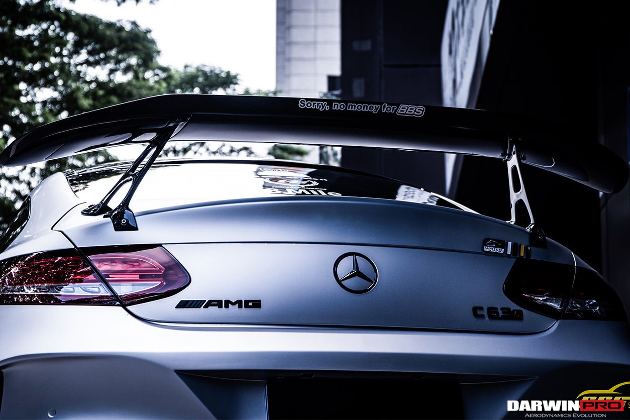 DARWINPRO - MERCEDES BENZ W205 C63 & S AMG COUPE 2015 - 2021 CARBON FIBER IMP STYLE SPOILER - Aero Carbon UK