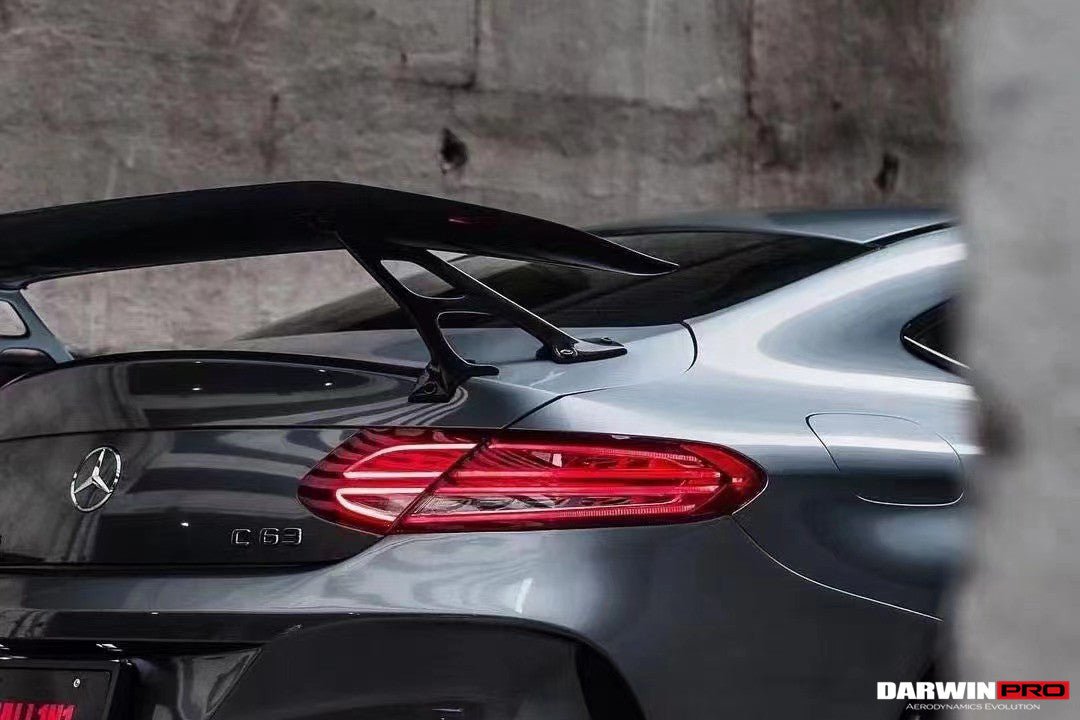 DARWINPRO - MERCEDES BENZ W205 C63 & S AMG COUPE 2015 - 2021 CARBON FIBER IMP STYLE SPOILER - Aero Carbon UK