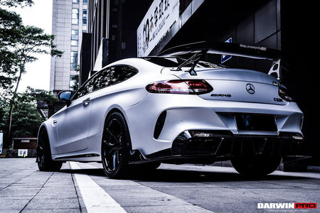 DARWINPRO - MERCEDES BENZ W205 C63 & S AMG COUPE 2015 - 2021 CARBON FIBER IMP STYLE SPOILER - Aero Carbon UK