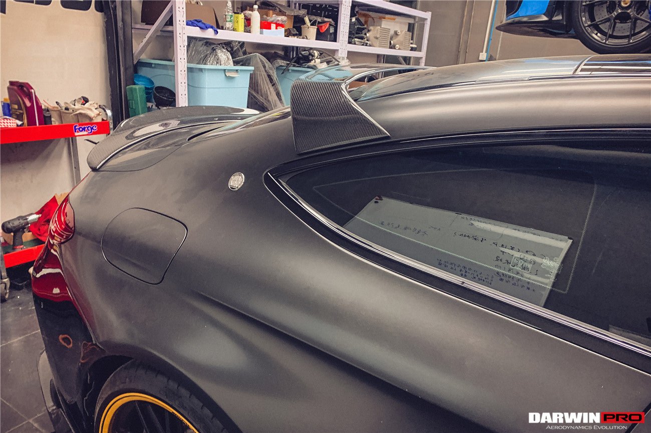 DARWINPRO - MERCEDES BENZ W205 C63 & S AMG COUPE 2015 - 2021 CARBON FIBER REAR ROOF SPOILER - Aero Carbon UK