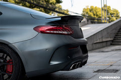 DARWINPRO - MERCEDES BENZ W205 C63 & S AMG COUPE 2015 - 2021 CARBON FIBER RT - II STYLE SPOILER - Aero Carbon UK