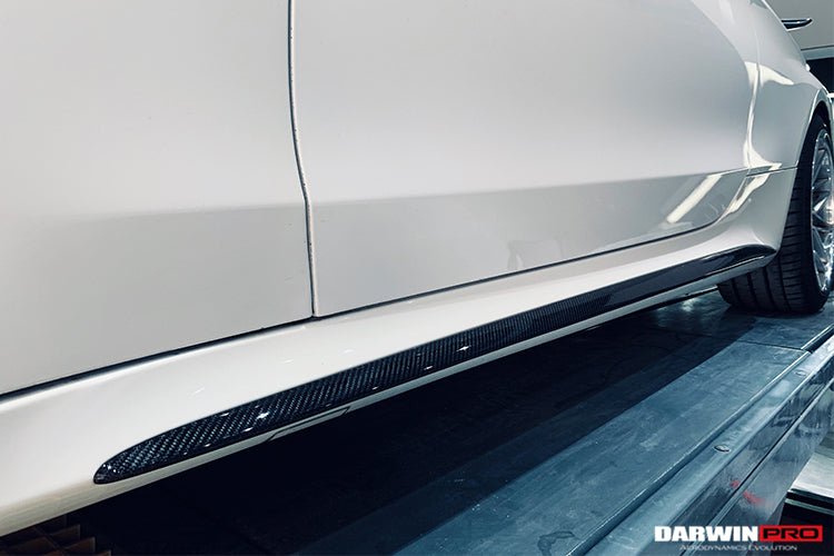 DARWINPRO - MERCEDES BENZ W205 C63 & S AMG COUPE 2015 - 2021 CARBON FIBER SIDE SKIRTS - Aero Carbon UK