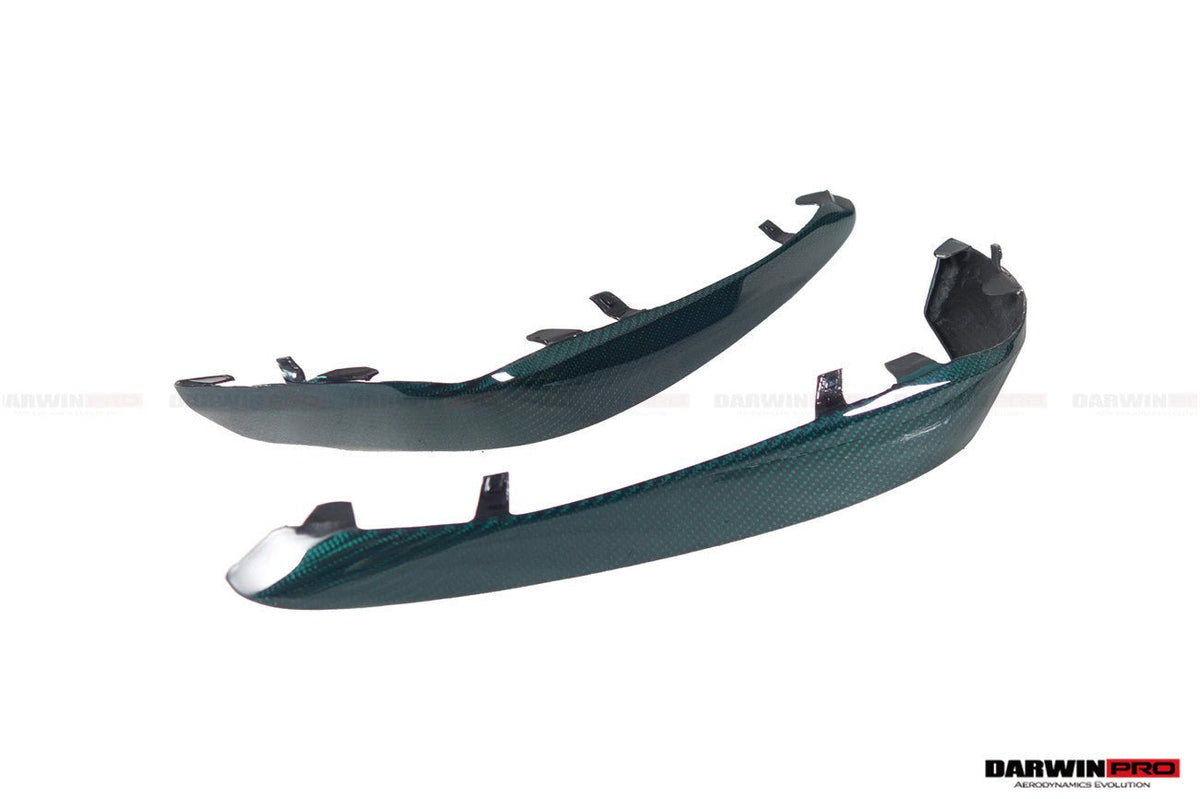 DARWINPRO - MERCEDES BENZ W205 C63&S 2015 - 2021 CARBON FIBER FRONT CANARDS - Aero Carbon UK