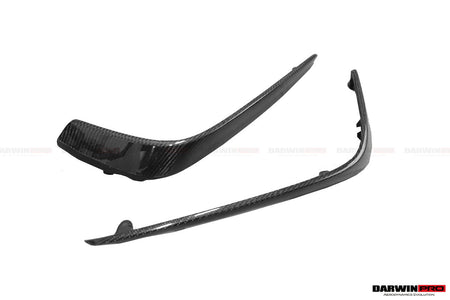 DARWINPRO - MERCEDES BENZ W205 C63&S 2015 - 2021 CARBON FIBER FRONT CANARDS - Aero Carbon UK