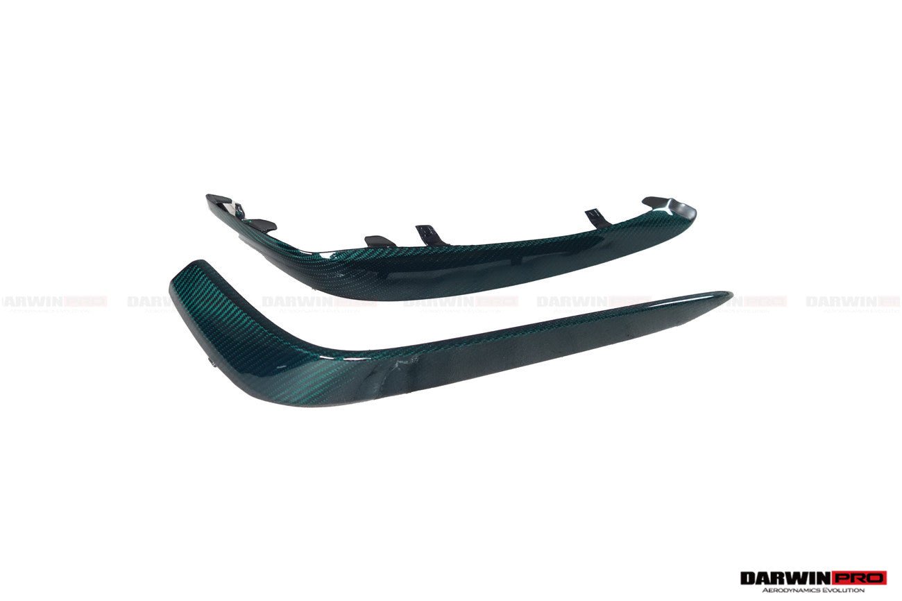 DARWINPRO - MERCEDES BENZ W205 C63&S 2015 - 2021 CARBON FIBER FRONT CANARDS - Aero Carbon UK