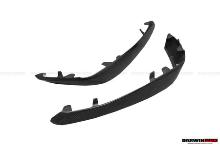 DARWINPRO - MERCEDES BENZ W205 C63&S 2015 - 2021 CARBON FIBER FRONT CANARDS - Aero Carbon UK