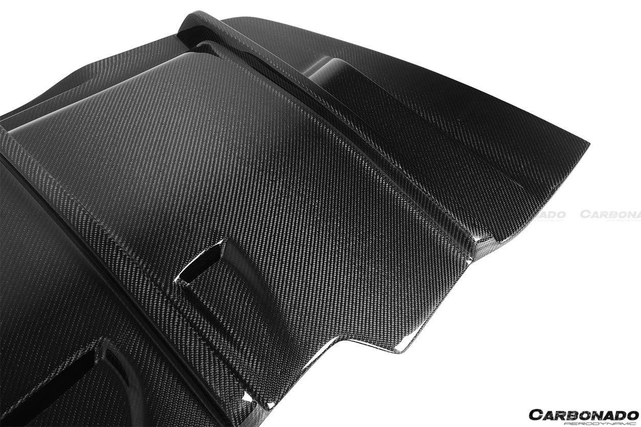 DARWINPRO - MERCEDES BENZ W205 C63/S AMG COUPE 2015 - 2018 PS STYLE REAR DIFFUSER - Aero Carbon UK