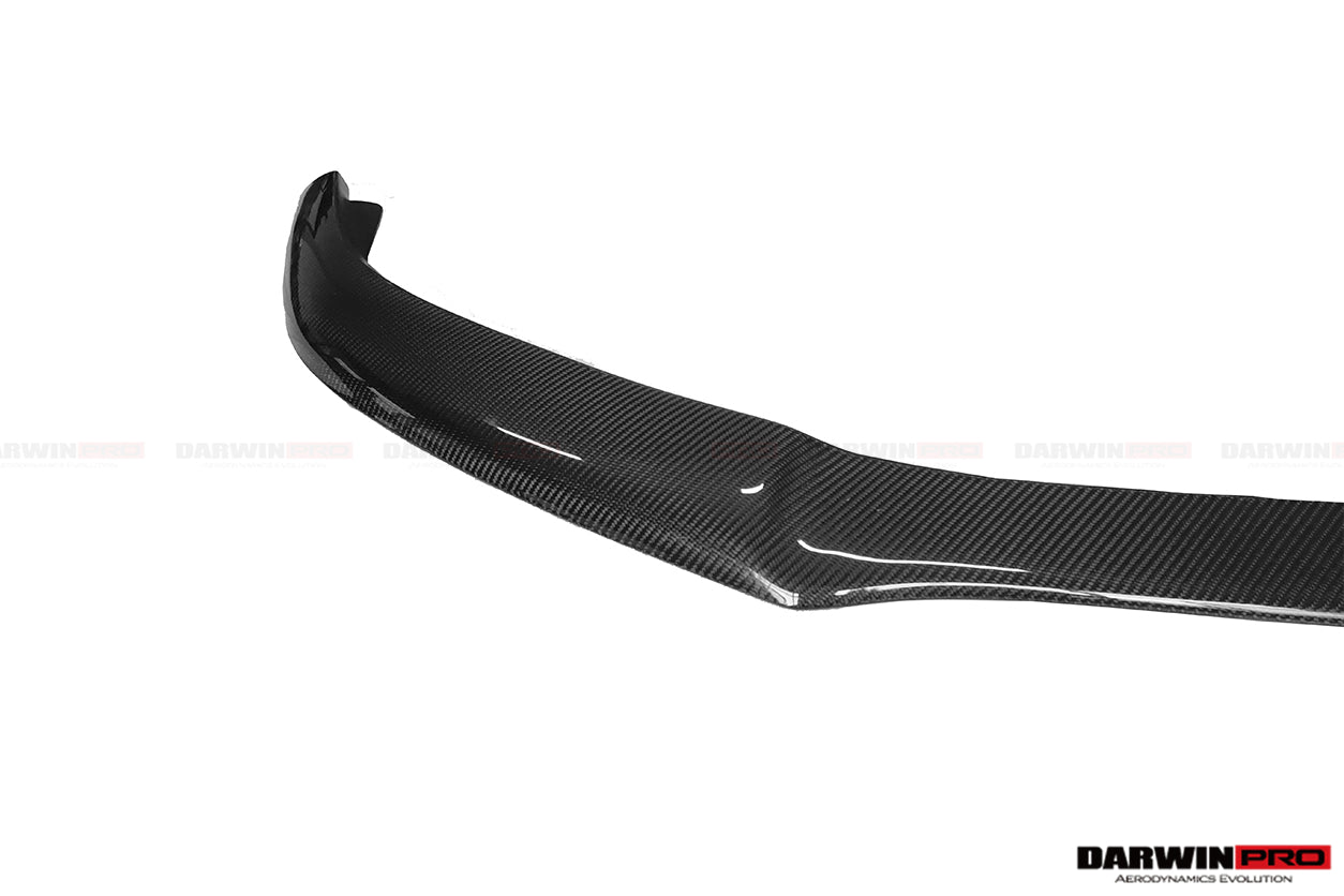 DARWINPRO MERCEDES BENZ W205 C63/S COUPE 2015 - 2021 BKSS STYLE CARBON FIBER FRONT LIP - Aero Carbon UK