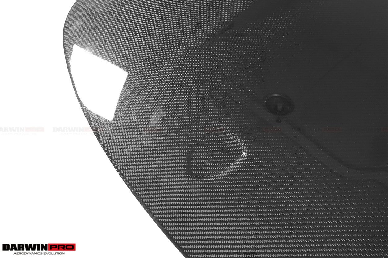 DARWINPRO - PORSCHE 718 / 981 CAYMAN & BOXSTER 2012 - 2024 GT23RS STYLE CARBON FIBRE BONNET / HOOD - Aero Carbon UK