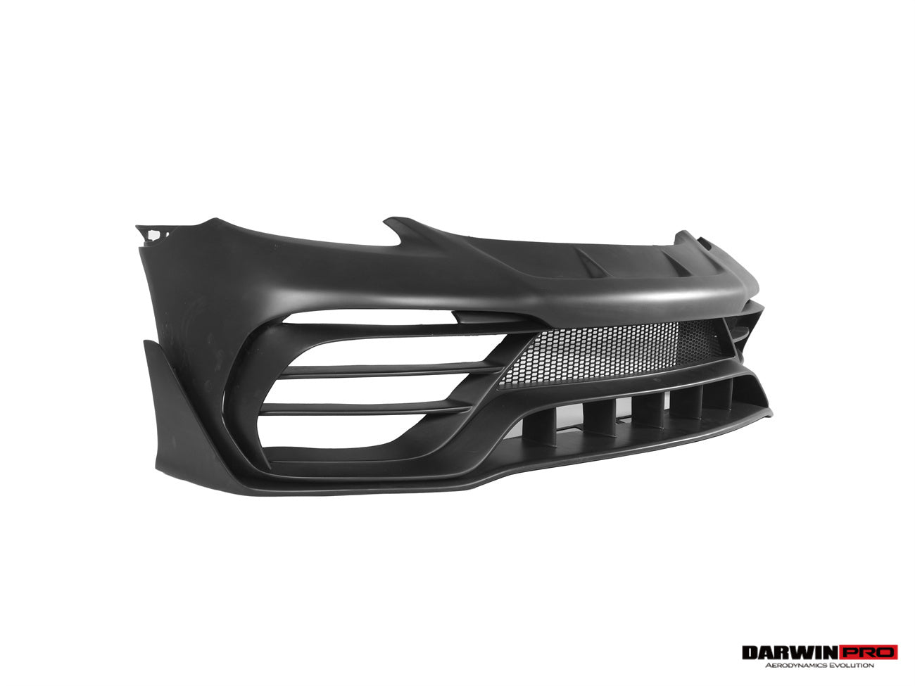 DARWINPRO - PORSCHE 718 CAYMAN & BOXSTER STUTTMATE PARTIAL CARBON FIBRE FRONT BUMPER - Aero Carbon UK