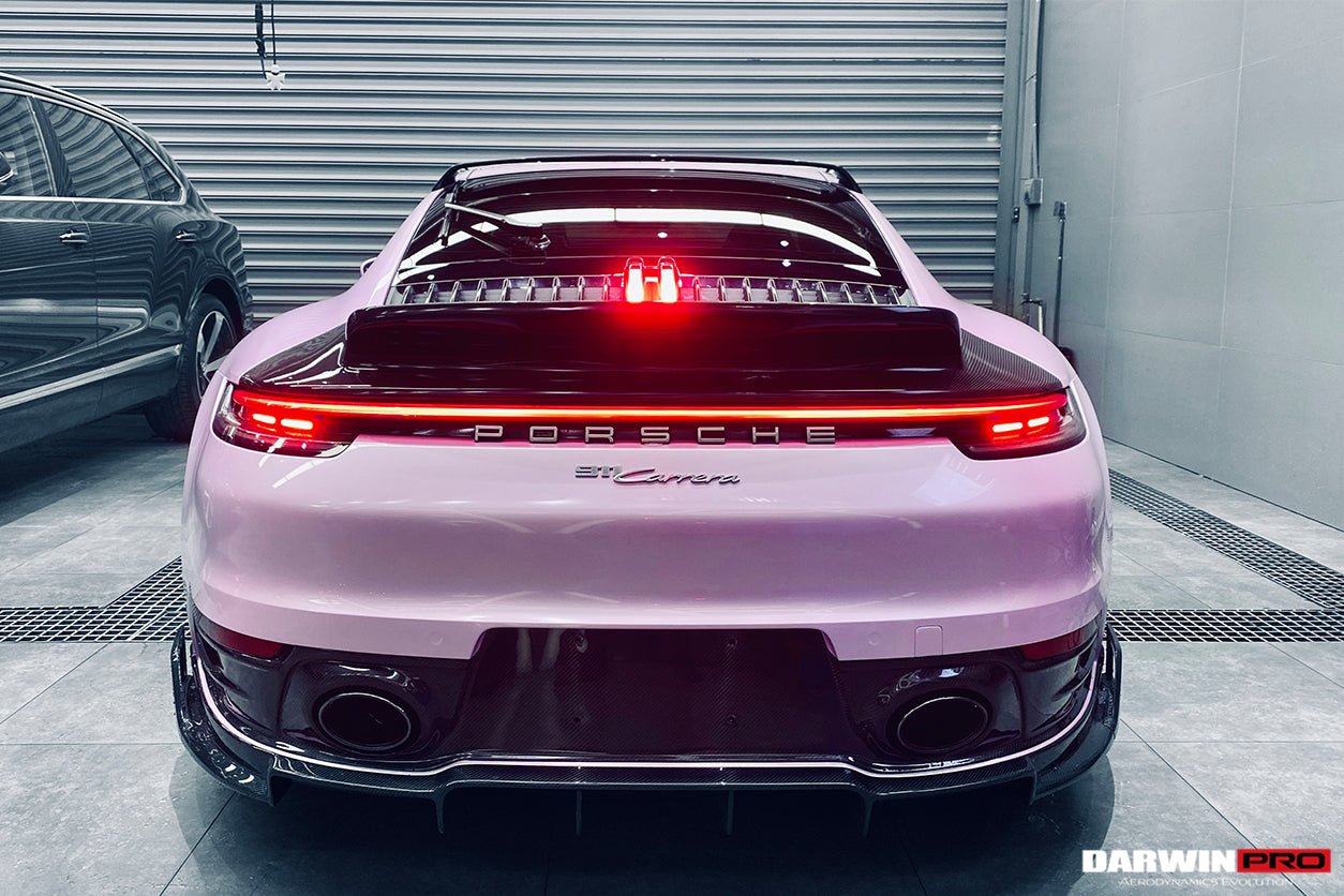 DARWINPRO - PORSCHE 911 992 CARRERA S/4/4S BKSS CARBON FIBRE WING SPOILER - Aero Carbon UK