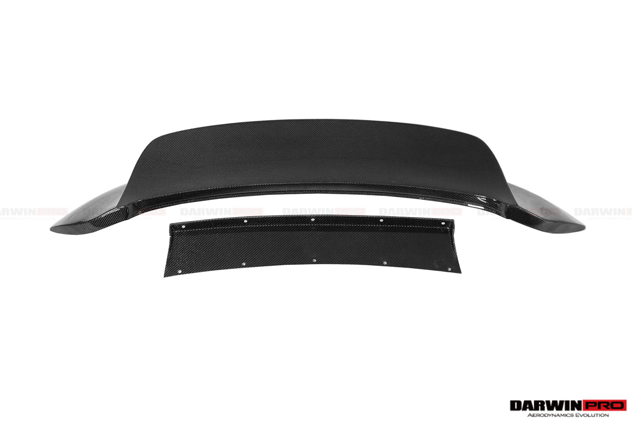 DARWINPRO - PORSCHE 911 992 CARRERA S/4/4S BKSS CARBON FIBRE WING SPOILER - Aero Carbon UK