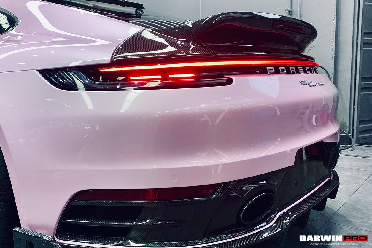 DARWINPRO - PORSCHE 911 992 CARRERA S/4/4S BKSS CARBON FIBRE WING SPOILER - Aero Carbon UK