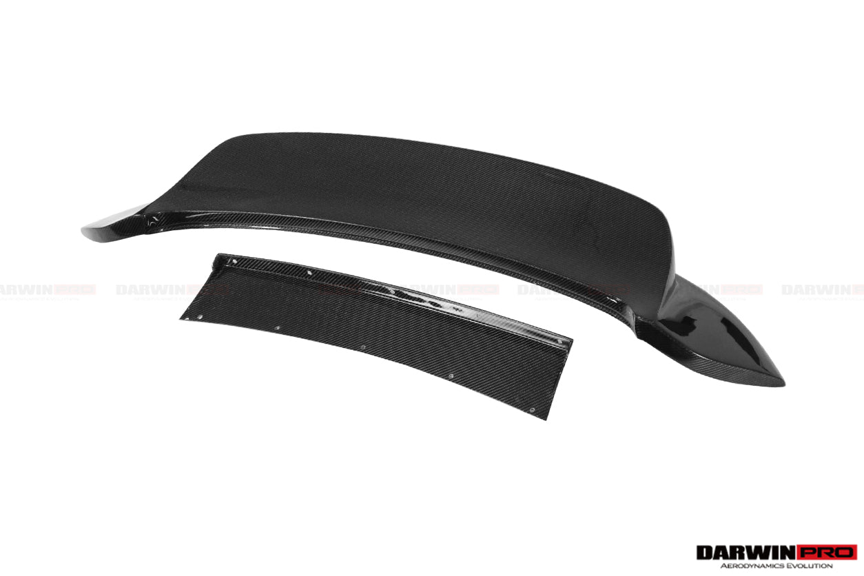 DARWINPRO - PORSCHE 911 992 CARRERA S/4/4S BKSS CARBON FIBRE WING SPOILER - Aero Carbon UK