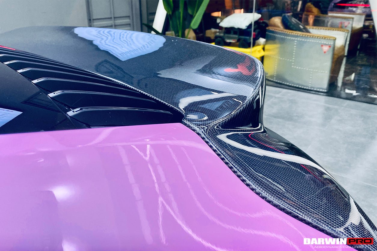 DARWINPRO - PORSCHE 911 992 CARRERA S/4/4S BKSS CARBON FIBRE WING SPOILER - Aero Carbon UK