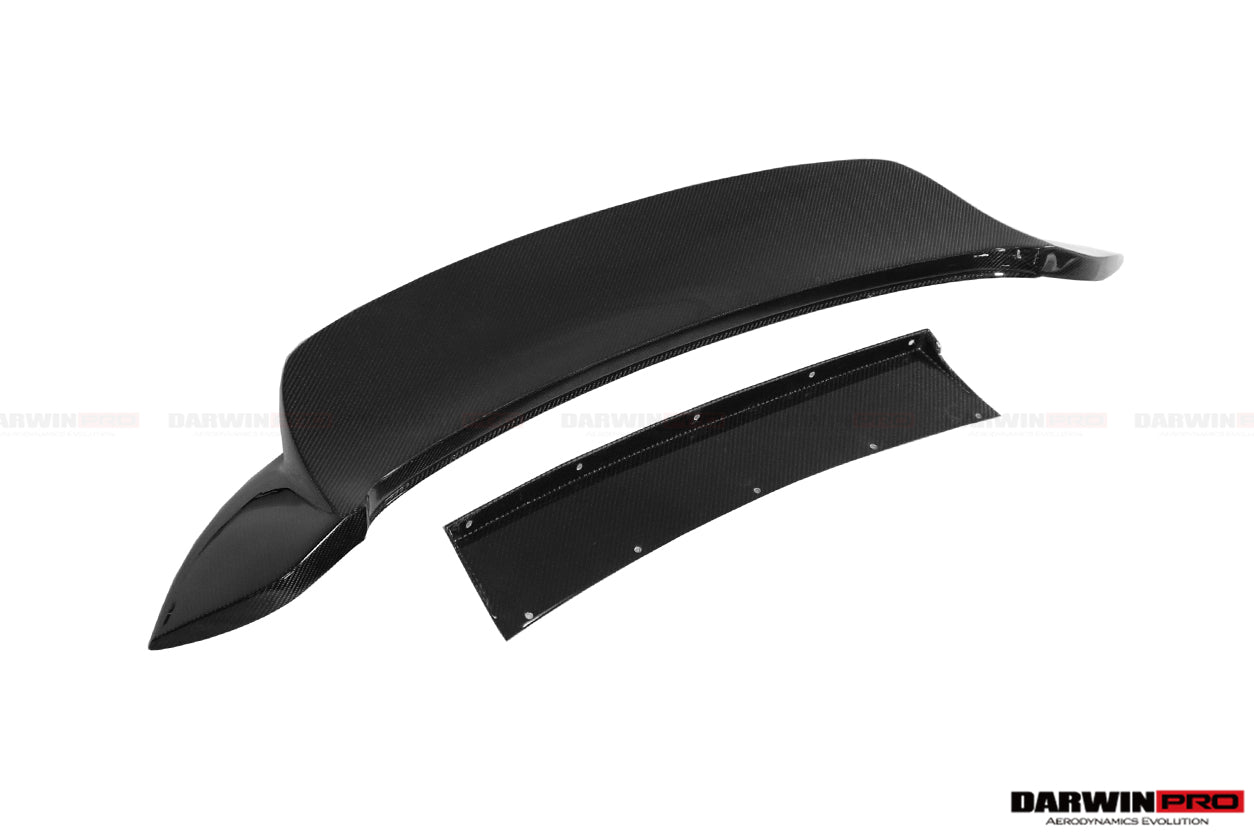 DARWINPRO - PORSCHE 911 992 CARRERA S/4/4S BKSS CARBON FIBRE WING SPOILER - Aero Carbon UK