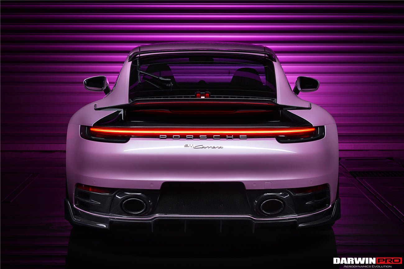 DARWINPRO - PORSCHE 911 992 CARRERA S/4/4S BKSSII CARBON FIBRE WING SPOILER - Aero Carbon UK