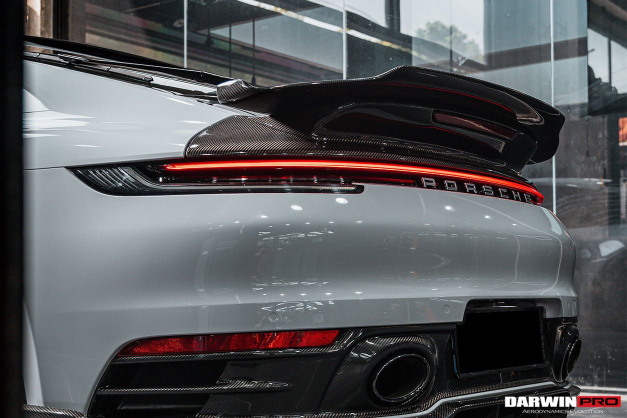 DARWINPRO - PORSCHE 911 992 CARRERA S/4/4S BKSSII CARBON FIBRE WING SPOILER - Aero Carbon UK