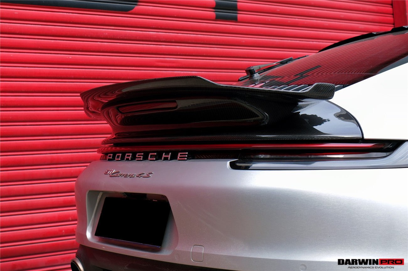 DARWINPRO - PORSCHE 911 992 CARRERA S/4/4S BKSSII CARBON FIBRE WING SPOILER - Aero Carbon UK