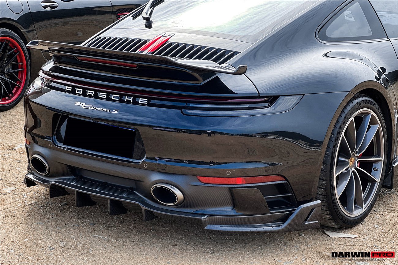 DARWINPRO - PORSCHE 911 992 CARRERA S/4/4S BKSSII CARBON FIBRE WING SPOILER - Aero Carbon UK