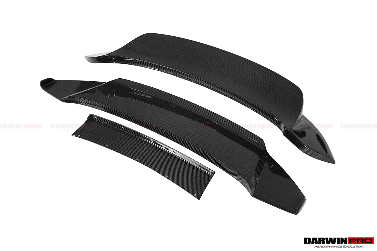 DARWINPRO - PORSCHE 911 992 CARRERA S/4/4S BKSSII CARBON FIBRE WING SPOILER - Aero Carbon UK