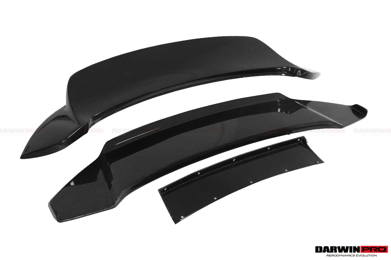 DARWINPRO - PORSCHE 911 992 CARRERA S/4/4S BKSSII CARBON FIBRE WING SPOILER - Aero Carbon UK