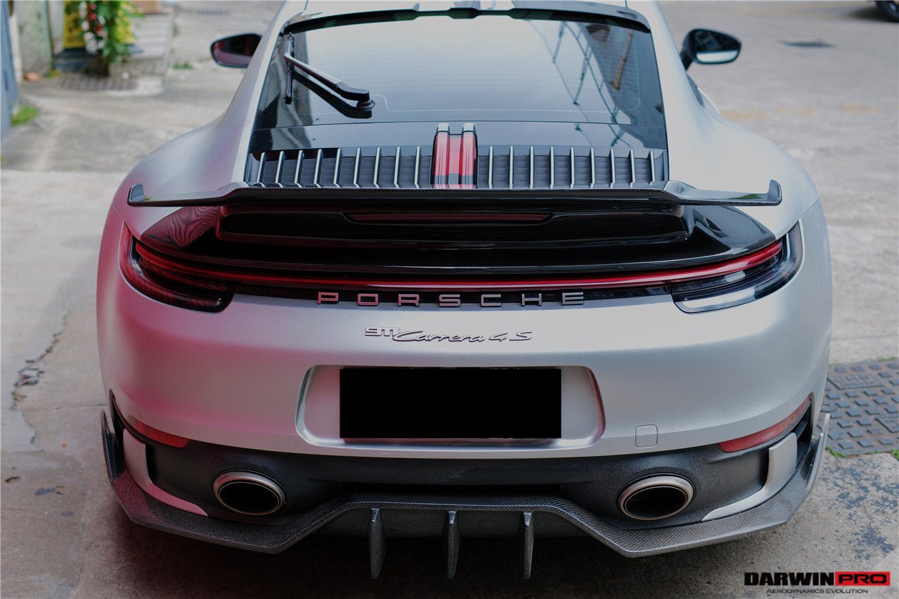 DARWINPRO - PORSCHE 911 992 CARRERA S/4/4S BKSSII CARBON FIBRE WING SPOILER - Aero Carbon UK