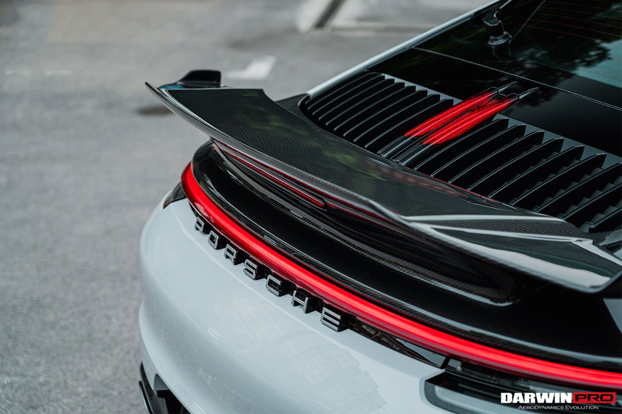 DARWINPRO - PORSCHE 911 992 CARRERA S/4/4S BKSSII CARBON FIBRE WING SPOILER - Aero Carbon UK