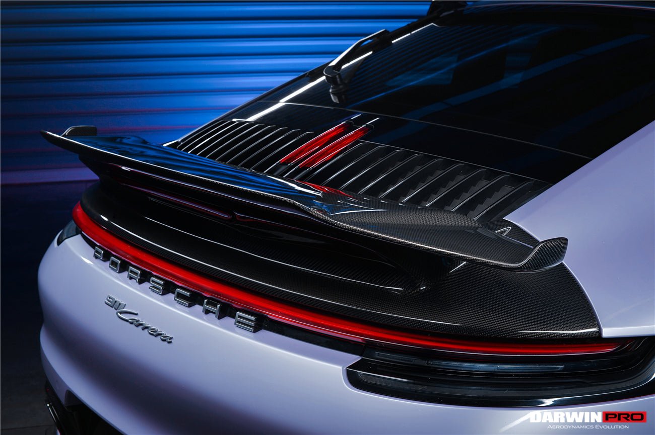 DARWINPRO - PORSCHE 911 992 CARRERA S/4/4S BKSSII CARBON FIBRE WING SPOILER - Aero Carbon UK