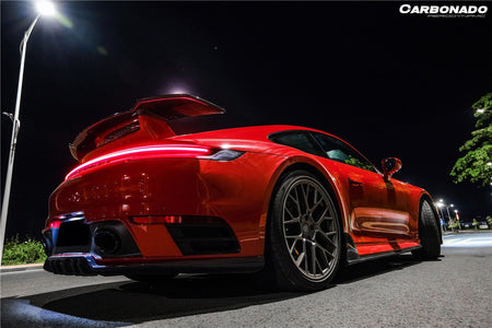 DARWINPRO - PORSCHE 911 992 CARRERA S/4/4S CARBON FIBRE SPOILER SD STYLE - Aero Carbon UK