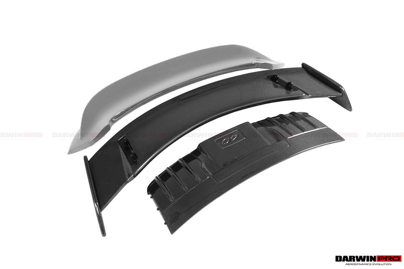 DARWINPRO - PORSCHE 911 992 CARRERA S/4/4S GT3 STYLE WING SPOILER - Aero Carbon UK