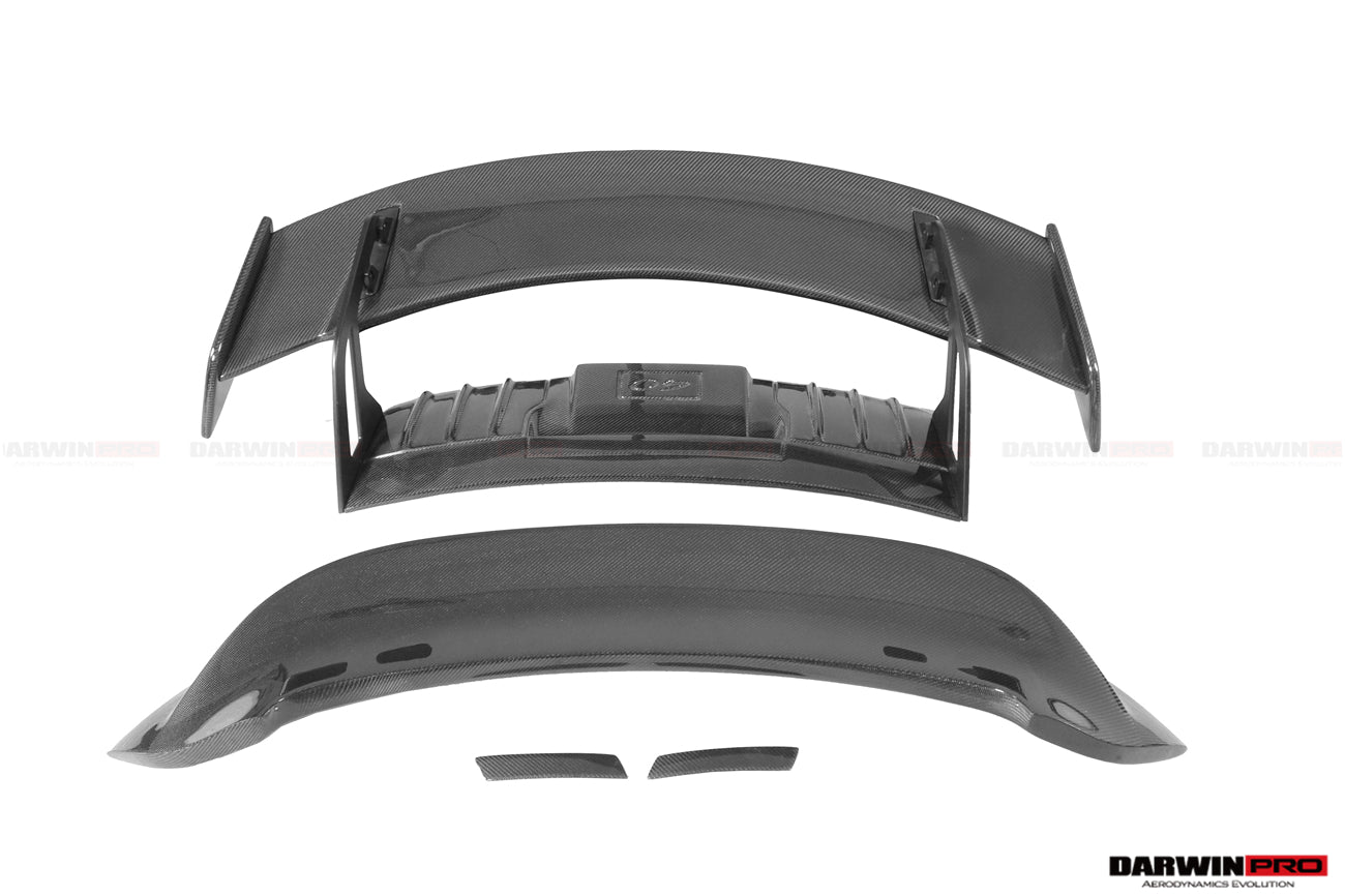 DARWINPRO - PORSCHE 911 992 CARRERA S/4/4S GT3 STYLE WING SPOILER - Aero Carbon UK