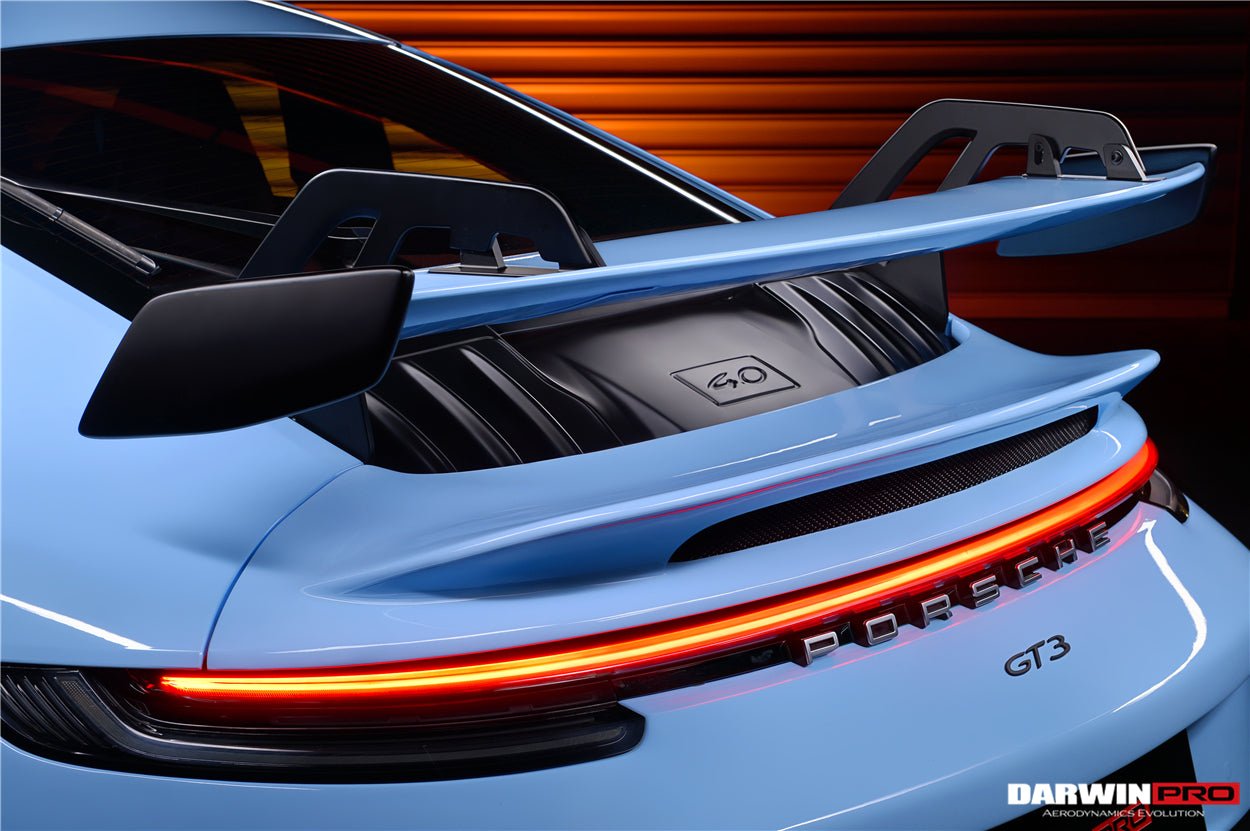 DARWINPRO - PORSCHE 911 992 CARRERA S/4/4S GT3 STYLE WING SPOILER - Aero Carbon UK