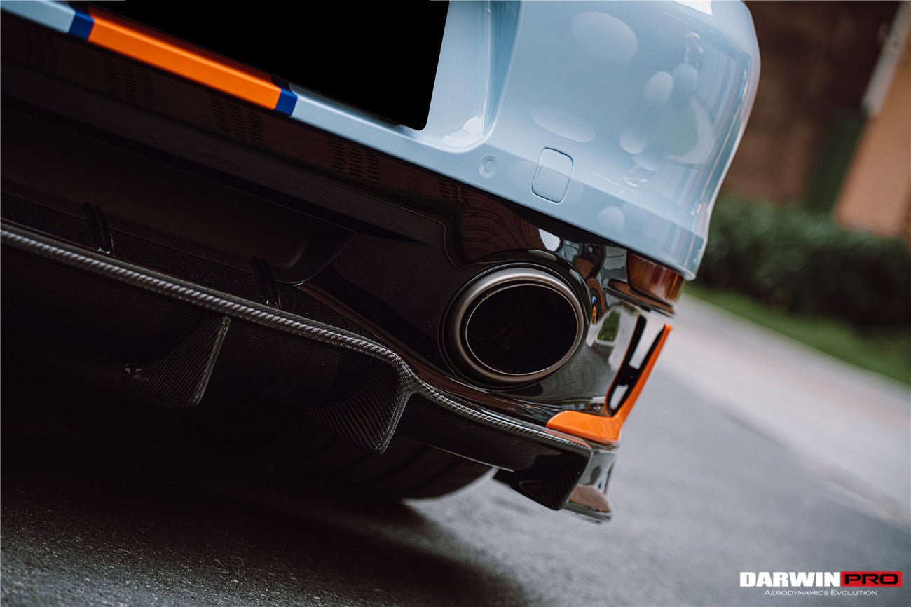 DARWINPRO - PORSCHE 911 992 CARRERA S/4/4S/TARGA SD SPORT DESIGN BKSS REAR DIFFUSER - Aero Carbon UK