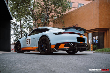 DARWINPRO - PORSCHE 911 992 CARRERA S/4/4S/TARGA SD SPORT DESIGN BKSS REAR DIFFUSER - Aero Carbon UK