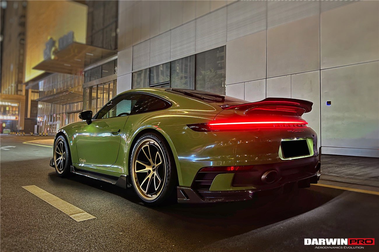 DARWINPRO - PORSCHE 911 992 CARRERA S/4/4S/TARGA SD SPORT DESIGN BKSS REAR DIFFUSER - Aero Carbon UK