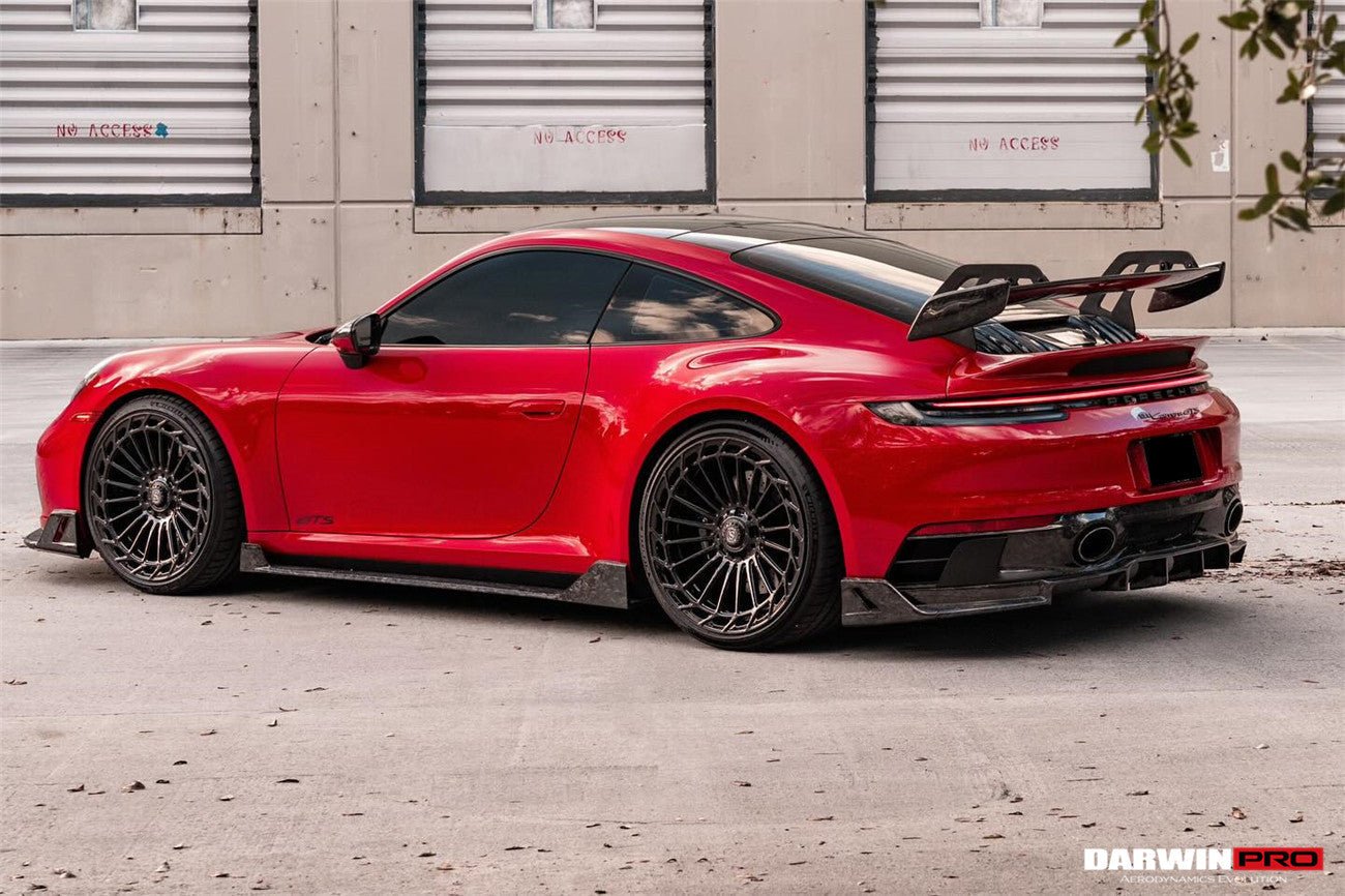 DARWINPRO - PORSCHE 911 992 CARRERA S/4/4S/TARGA SD SPORT DESIGN BKSS REAR DIFFUSER - Aero Carbon UK