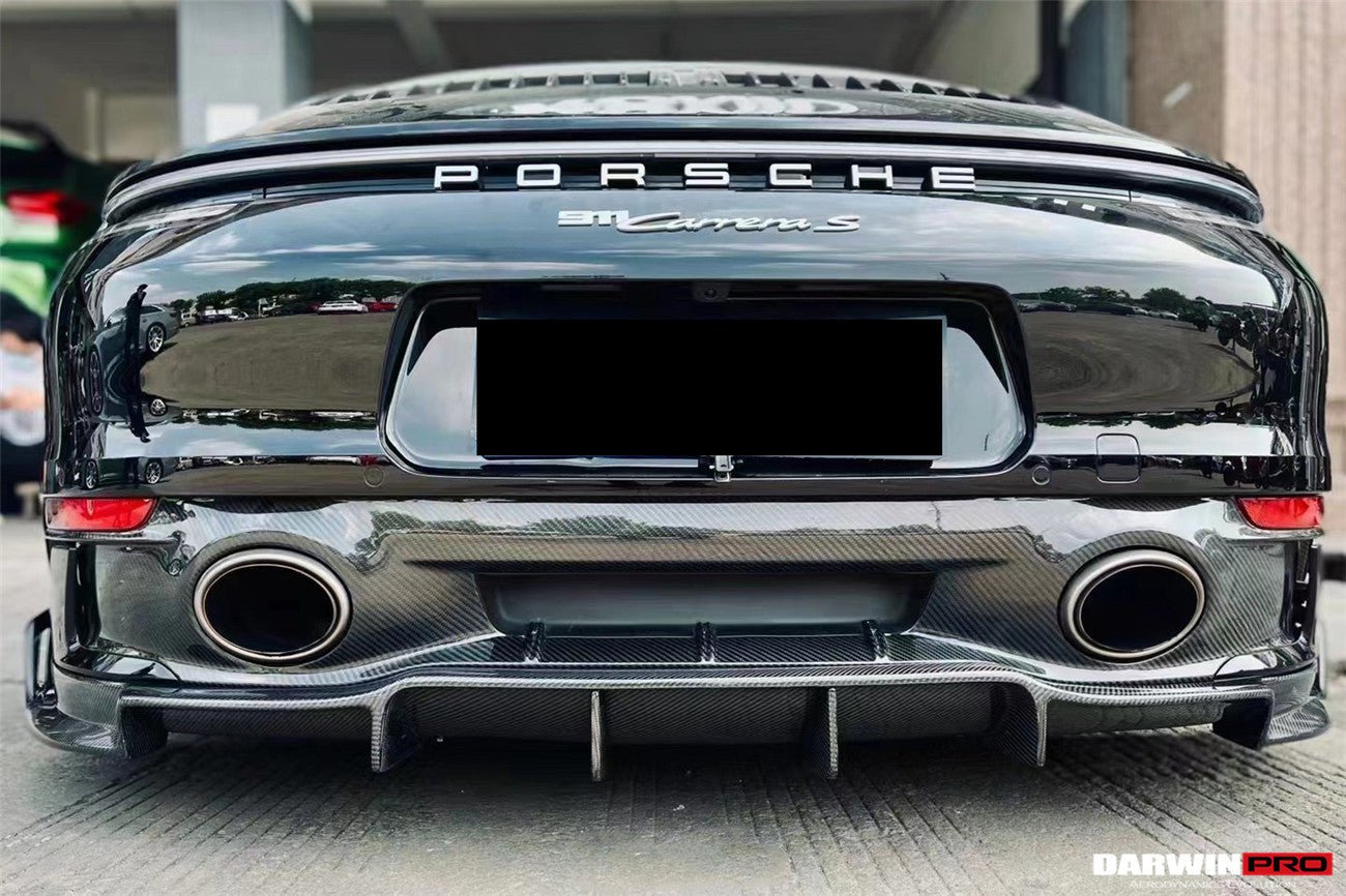 992 Targa Rear Defuser DARWINPRO - PORSCHE 911 992 CARRERA S/4/4S/TARGA SD SPORT DESIGN REAR ...