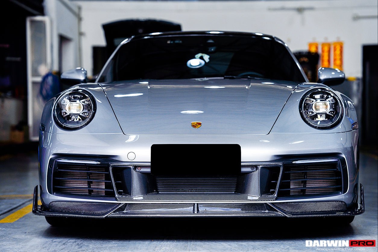 DARWINPRO - PORSCHE 911 992 CARRERA S/4/4S/TARGA/CABRIOLET BKSS STYLE FRONT LIP - Aero Carbon UK