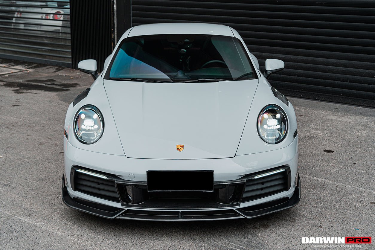 DARWINPRO - PORSCHE 911 992 CARRERA S/4/4S/TARGA/CABRIOLET BKSS STYLE FRONT LIP - Aero Carbon UK