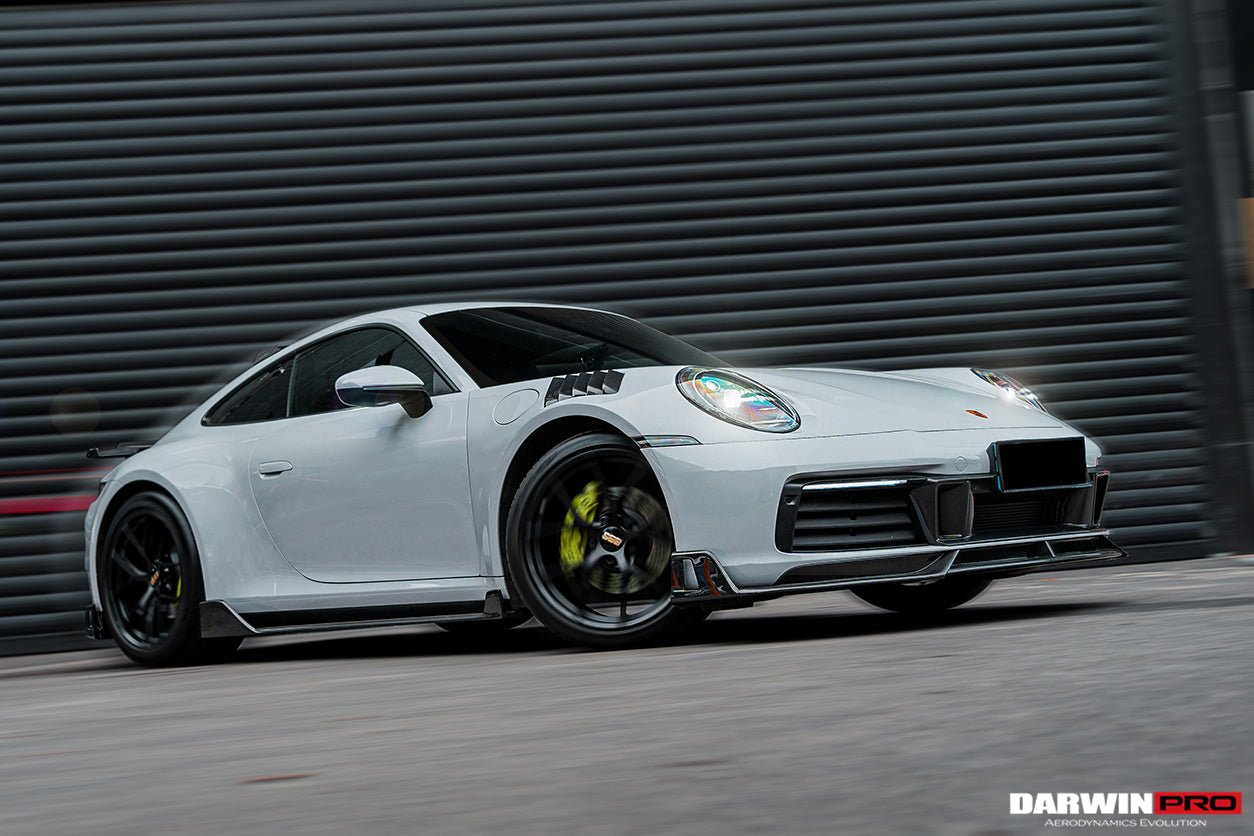 DARWINPRO - PORSCHE 911 992 CARRERA S/4/4S/TARGA/CABRIOLET BKSS STYLE FRONT LIP - Aero Carbon UK