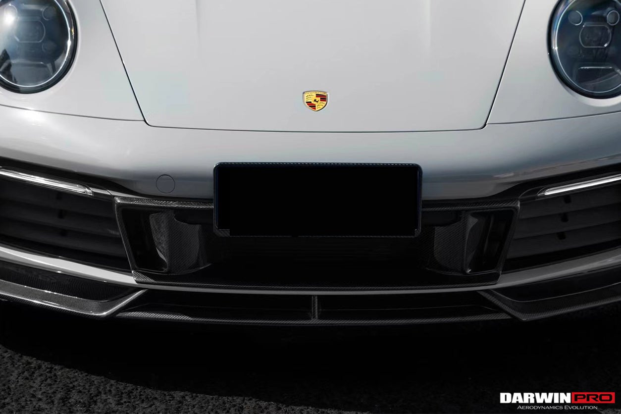 DARWINPRO - PORSCHE 911 992 CARRERA S/4/4S/TARGA/CABRIOLET BKSS STYLE FRONT LIP - Aero Carbon UK