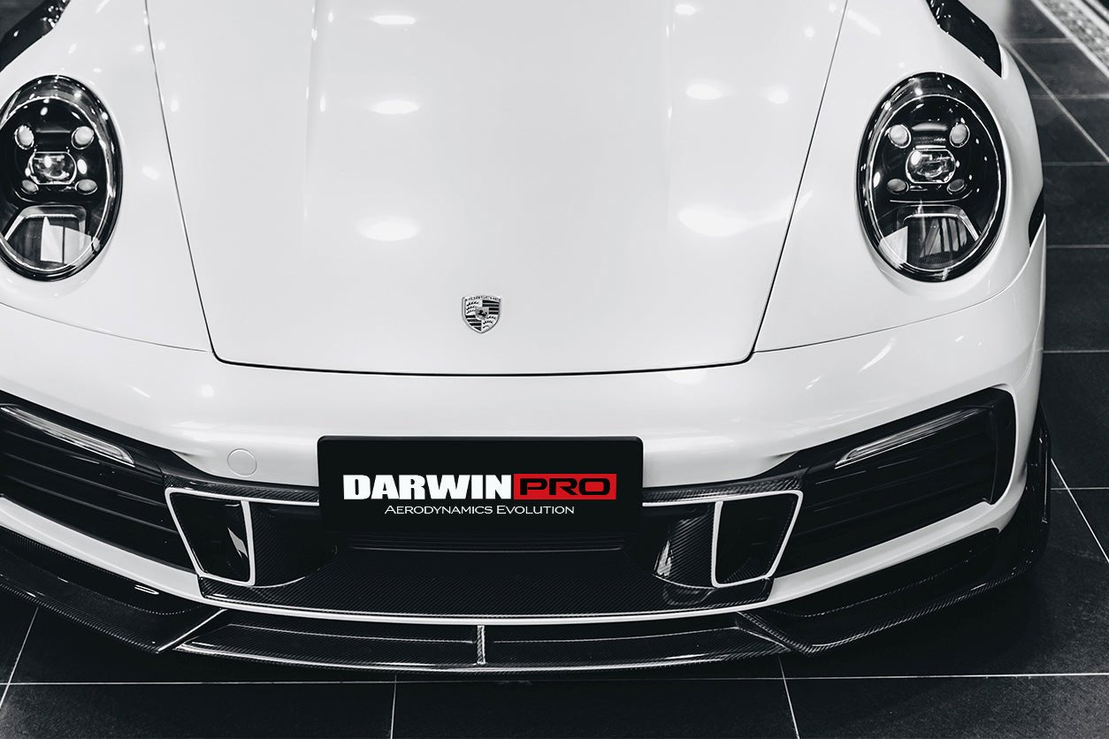 DARWINPRO - PORSCHE 911 992 CARRERA S/4/4S/TARGA/CABRIOLET BKSS STYLE FRONT LIP - Aero Carbon UK