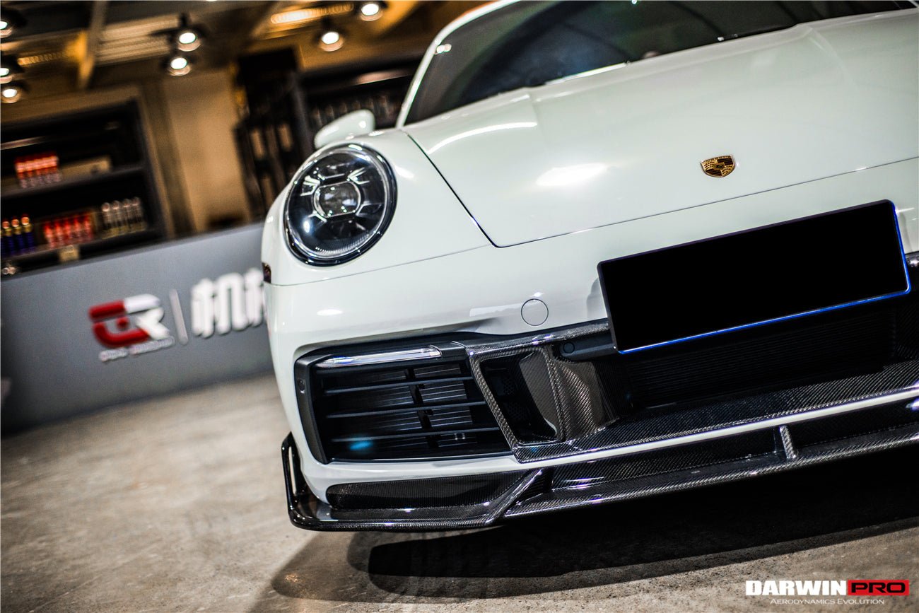 DARWINPRO - PORSCHE 911 992 CARRERA S/4/4S/TARGA/CABRIOLET BKSS STYLE FRONT LIP - Aero Carbon UK